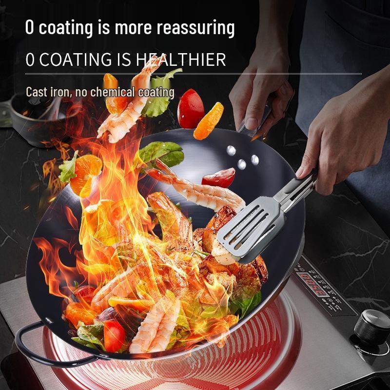 Fu Shang Chu Non-Coated Iron Wok