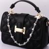 Multi functional, C letter, strawberry cherry, bag hanging keychain, pearl rhinestone, waist chain, pants chain, double chain
