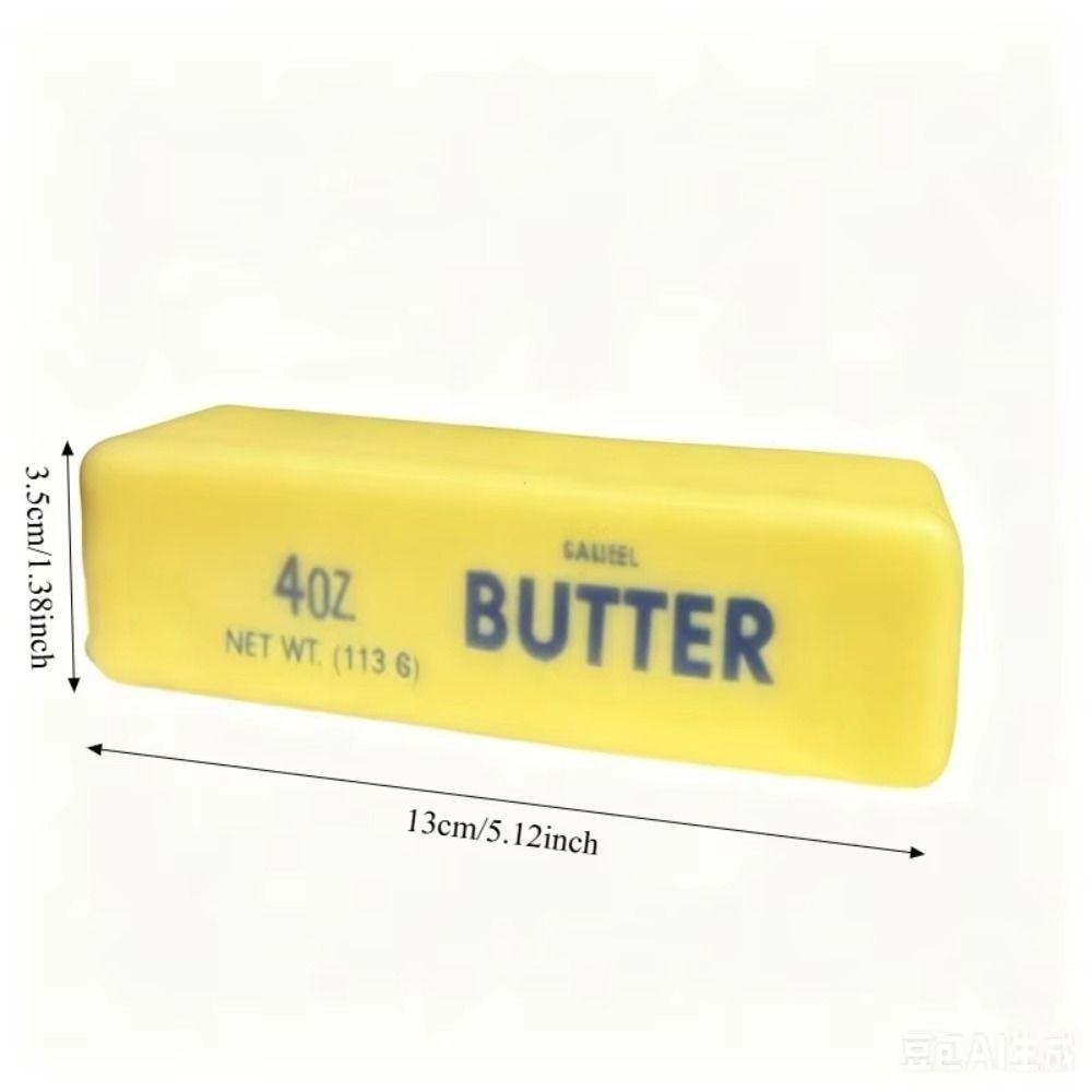 Sensory Fidget Butter Stick Squishy Crunchy Butter Bar Toy Slow Rebound Toy Children Gifts