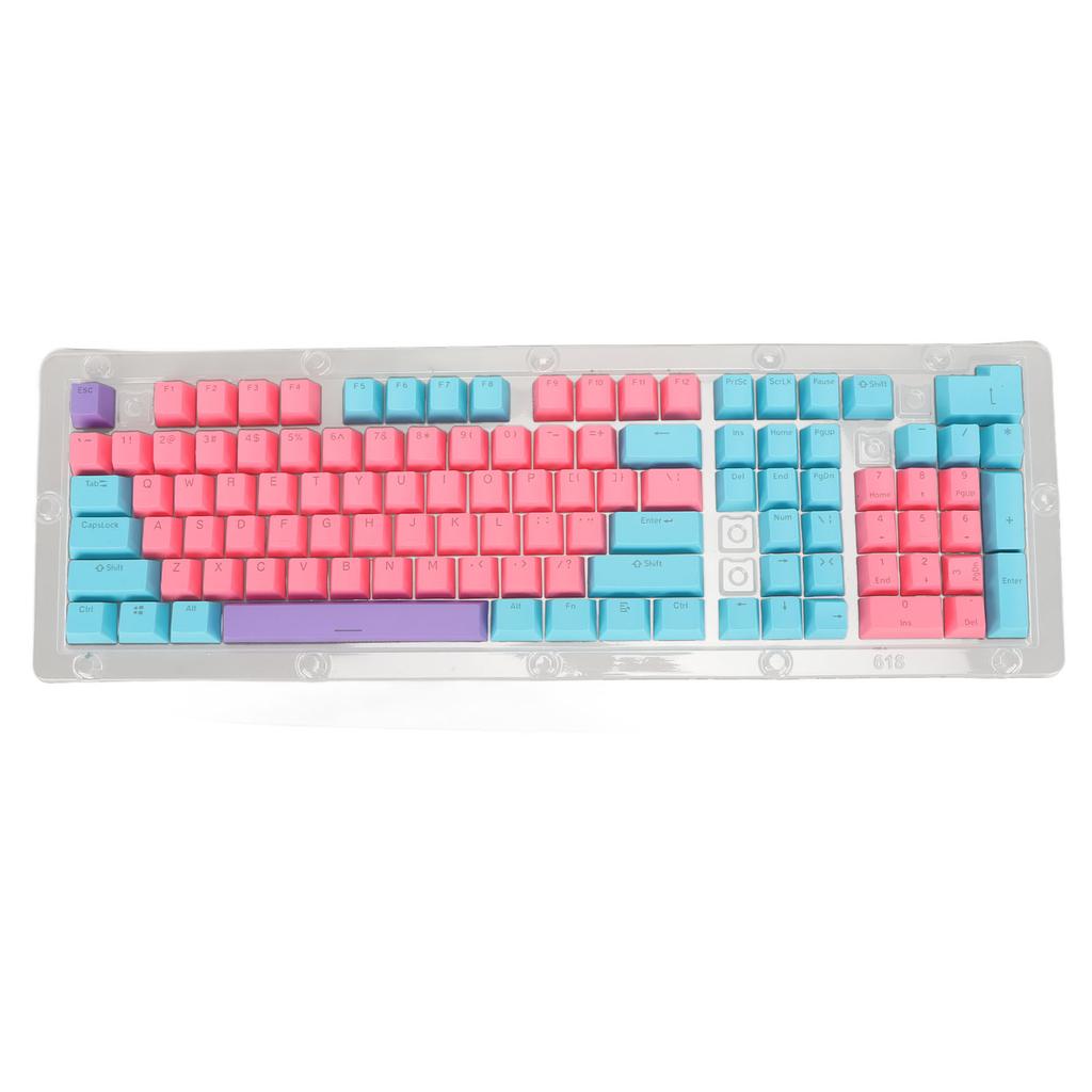 PBT Keyboard Keycaps 2 Color Injection Molding Light Transmission OEM Height DIY Combination