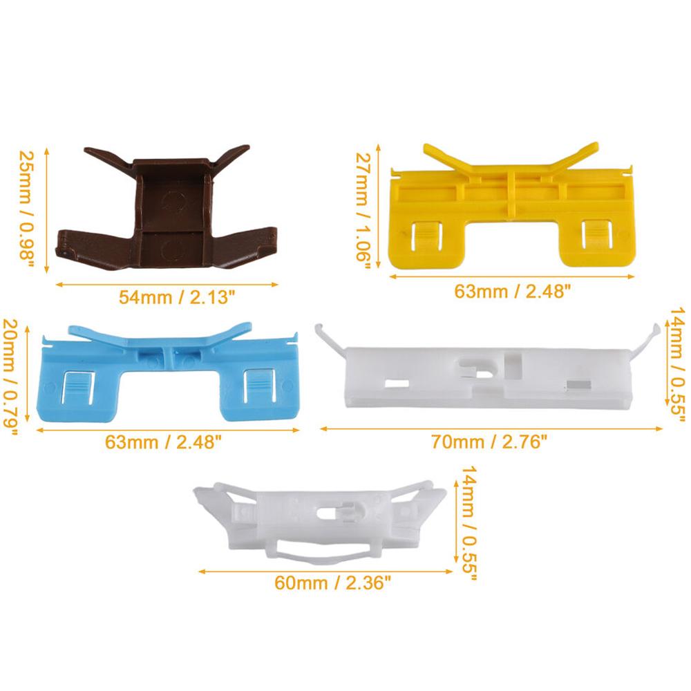 15 шт. Клипсы крепления крыши Боковые для лобового стекла Для Honda Civic