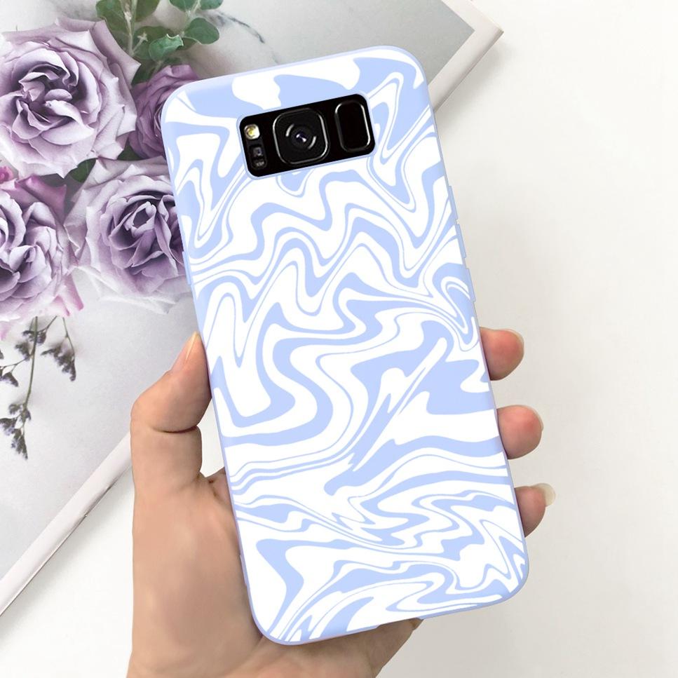 New For Samsung Galaxy S8+ SM-G955F Case Luxury Flower Butterfly Soft Silicone Cover For Samsung S8+ S8Plus S8 Bumper Phone Case