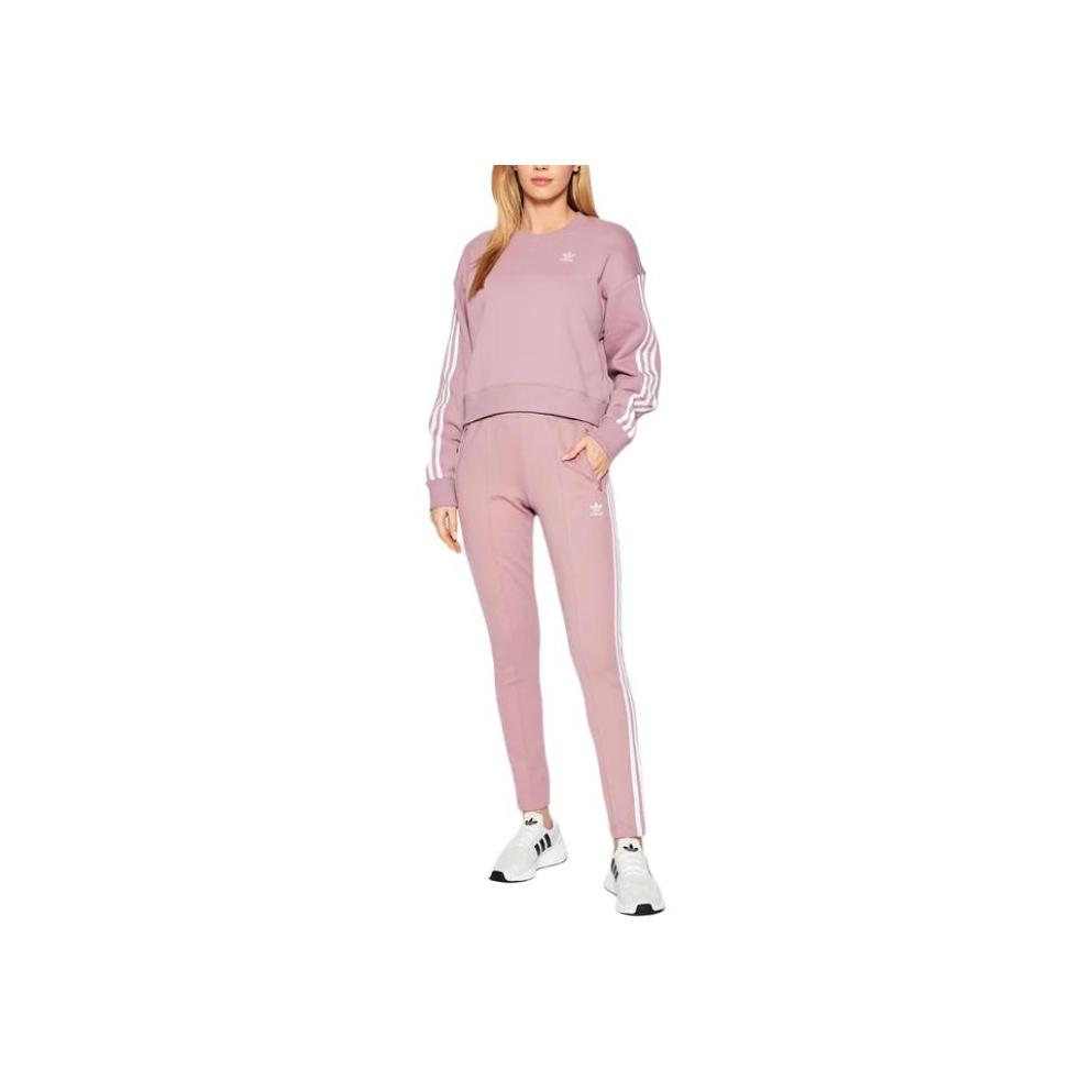 adidas Женский свитшот Adicolor Classics с круглым вырезом Originals, цвет Magic Mauve, HC2027