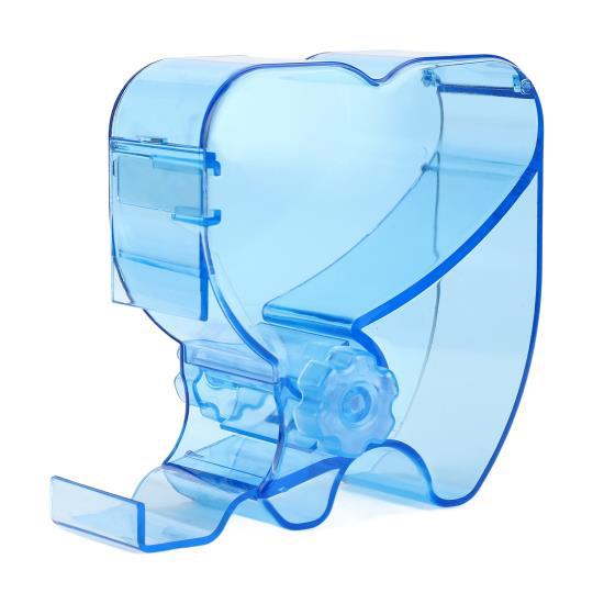 Коробка для стоматологических ватных рулонов, синий, безопасный, прочный, обтекаемый дизайн, кардиоидный диспенсер для ватных рулонов 