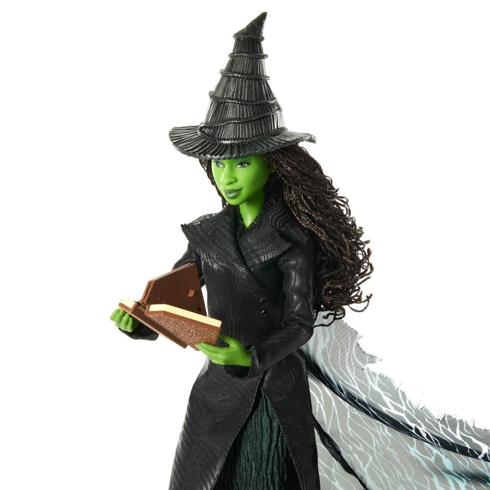 Mattel Universal Pictures Прекрасная роскошная модная кукла Эльфабы, вдохновленная фильмом «Уик 4», со съемным нарядом и 4 аксессуарами.