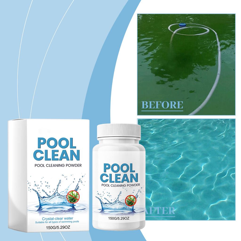 Pool Cleaning 150g, for Swimming Pool Maintenance and , Helps Keep Pool Clean and Clear