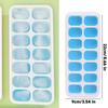 14Grid Silicone Ice Mold with Lid DIY Ice Trays Popsicle Ice Cream Mould for Cocktail Yogurt Juice Freezer Kitchen Bar Tools