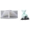 Flexible Candle Cup Molds Crafting Moulds Whale Shape Easy Demolding Moulds Candle Holder Molds Candle Stand Molds