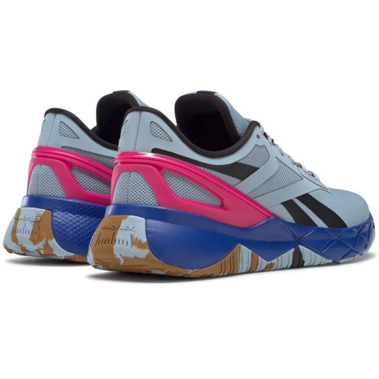 Reebok Nanoflex TR Gable Grey Pursuit Розовые женские кроссовки Core-Black GZ6981