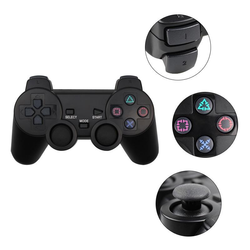 Беспроводной Геймпад Для Контроллера Ps2 Для Консоли Playstation 2 Джойстик 2.4G Двойная Вибрация Ударопрочный Joypad Usb Игровой для ПК