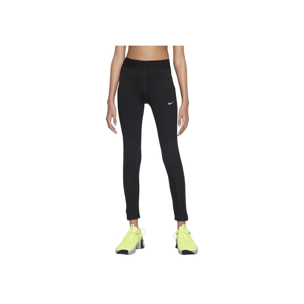 Nike Therma-Fit Pro Удобные, приятные для кожи леггинсы средней посадки Детские леггинсы Черные, белые HF4674-010