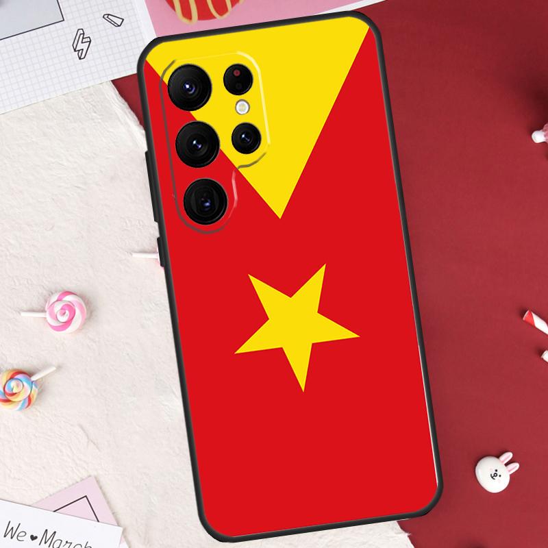 Tigray Flag Theme Case For Samsung Galaxy S26 Ultra S23 S22 S21 S20 S24 S25 Ultra S10 Plus S25 FE Cover Shell