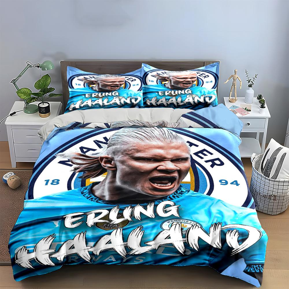 Football-Themed Bedding Set Bedding Duvet Cover Set Duvet Cover Pillowcases Home Decor (1 * Duvet Cover 2 * Pillowcases, without duvet insert)
