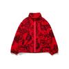 Li-Ning Daily Progress Cartoon Pattern Lamb Velvet Sports Jacket Unisex Jackets Red AFDT007-2