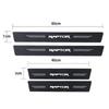 AJX1 Luminous Car Door Threshold Anti Kick Protector Stickers Anti Scratch Trunk Guard Strip For Ford Raptor Car Interior Accessories