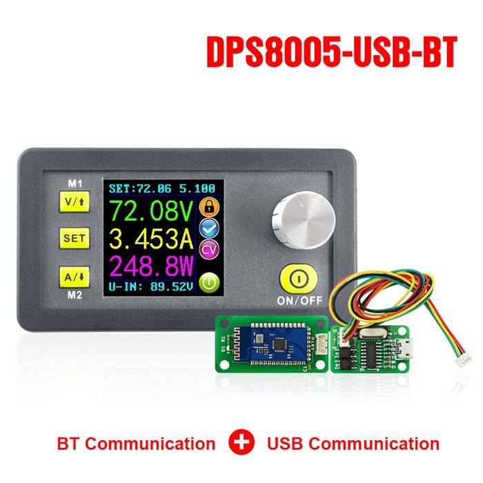 DPS8005 Programmable Constant Voltage Current Step-down Power Supply Module Voltmeter Ammeter Buck Converter 80V 5A