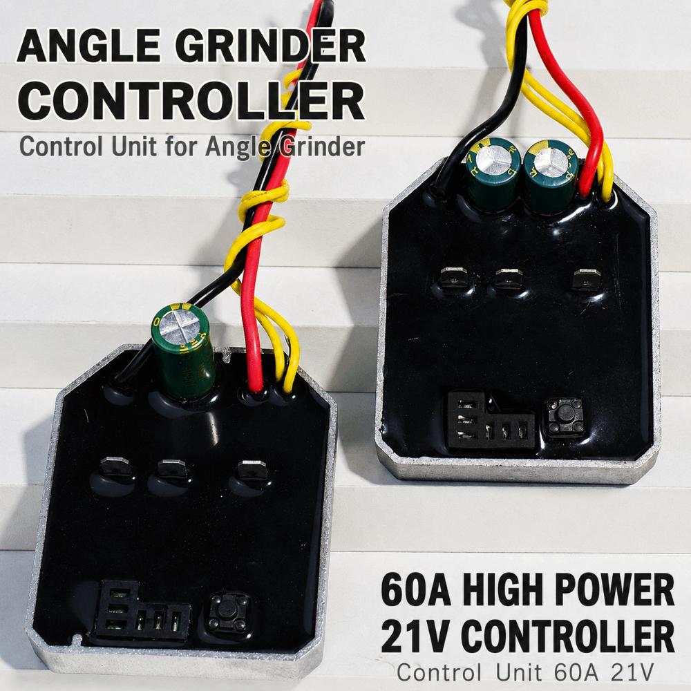 35V Speed Switch Brushless Lithium Electric Wrench Board Electric Angle Grinder