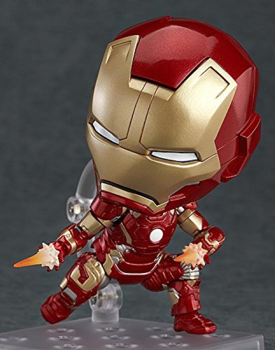 Nendoroid Age of Ultron Iron Man Mark 43 Edition Ultron Sentry ABS PVC painted action figure Avengers Hero's + Set, non-scale &