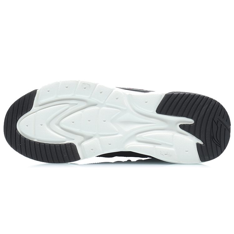 Li Ning Starfire Fabric Synthetic Leather TPU Shock Absorbing Non-Slip Wear-Resistant Breathable Lightweight Mid-Top Sports Casual Shoes AGLR015-3