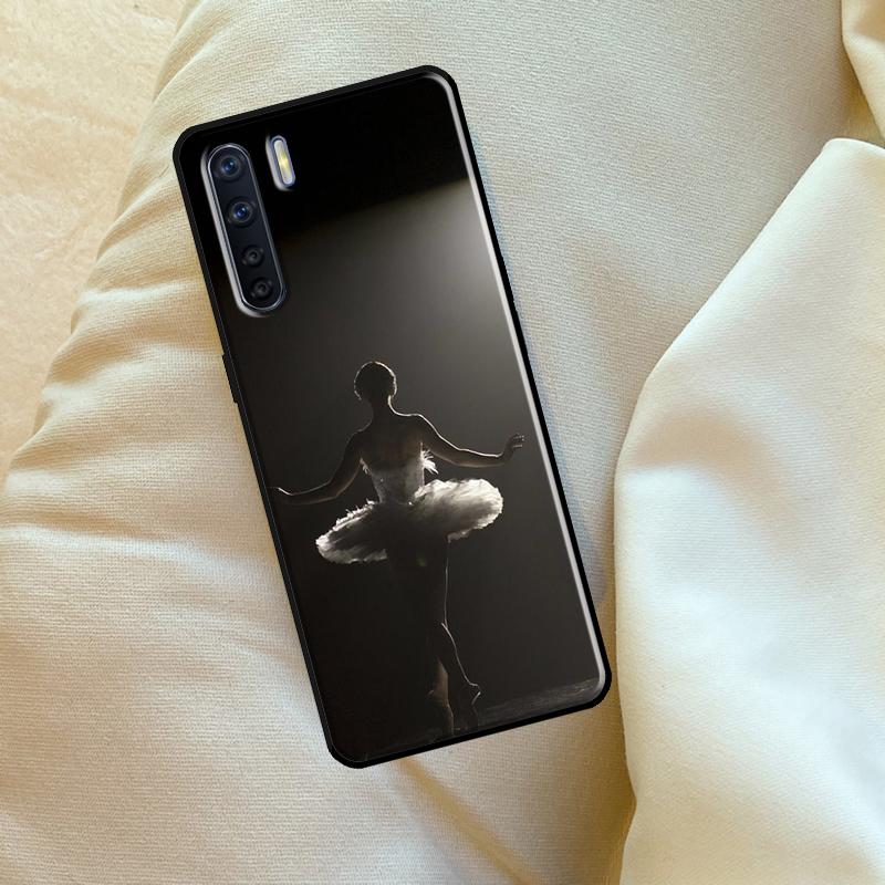 Ballet Ballerina Dancer For OPPO A58 A78 A38 A98 A5 A9 A53 A79 A15 A17 A57 A77 A16 A76 A96 A52 A72 A94 A74 A54 Case