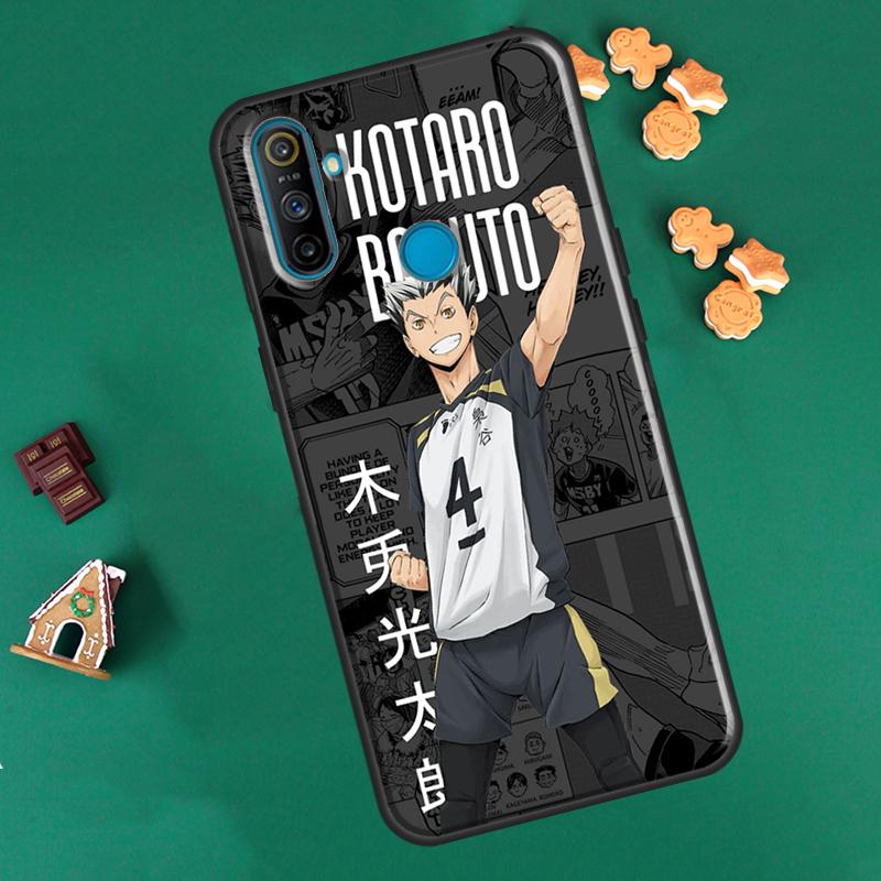 Kotaro Bokuto haikyuu японское аниме для OPPO Realme 8 Pro 8i 9i GT Neo2 Master C21 чехол для OnePlus 10 9 Pro Nord2 8T 9R Coque