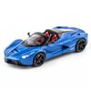 1/22 Zinc Alloy Ferrari Convertible Sports Car Metal Diecast Simulation Vehicle Sound Light Pull Back Collection Toys Boy Decorate Gifts