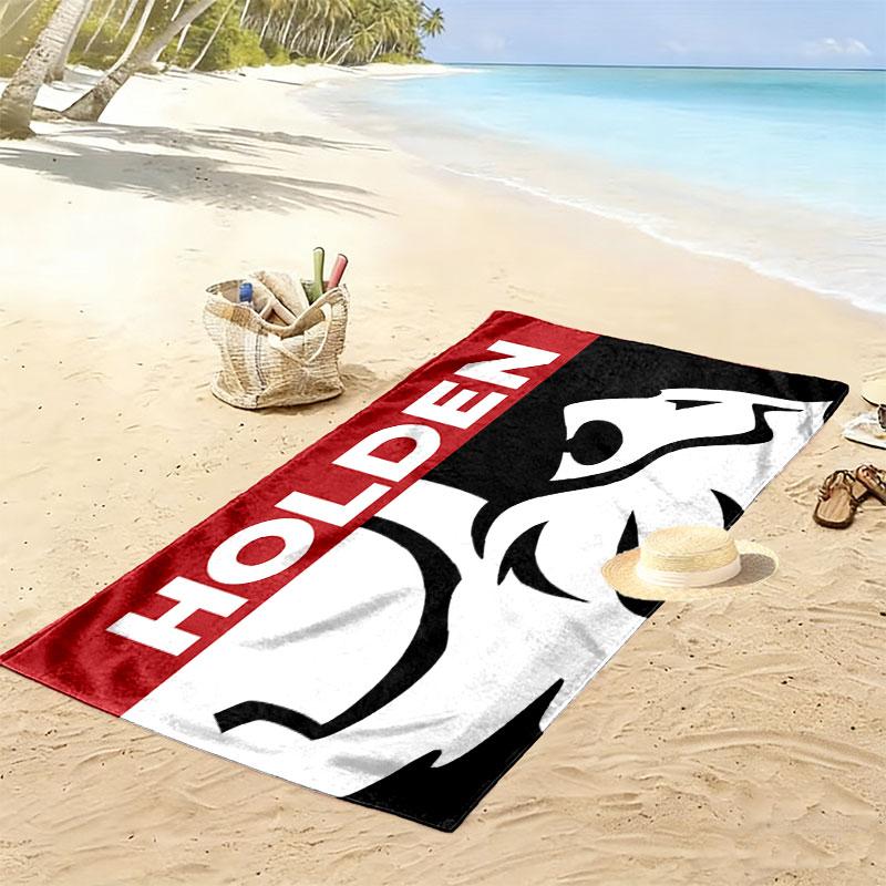 Holden Print Beach Towel, Large Soft Quick Dry Towel for Beach Camping Swimming