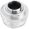 35 мм F1.6 C Mount Большая апертура Ручной фиксированный фокус Портретная камера Объектив АксессуарыСеребристый