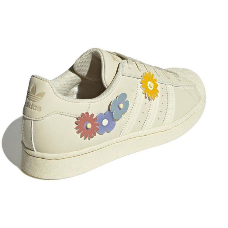 Adidas Superstar Floral - Sand Женские кроссовки Cream Magic-Mauve GX2171