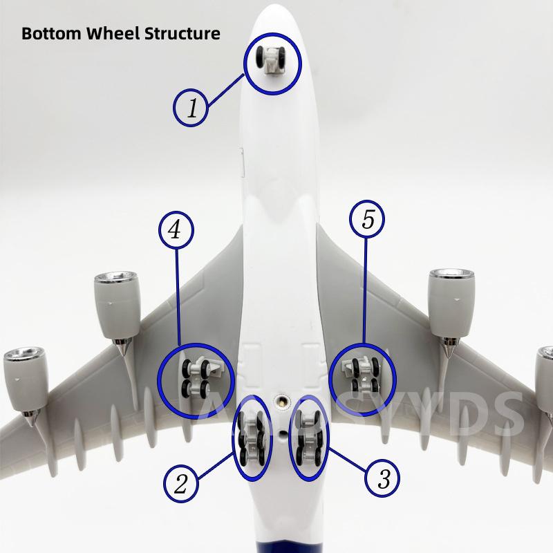 Дисплей 1:240 Масштаб 380 Модель Airbus 30СМ Новый Lufthansa A380 Смола Модель Авиалайнера с Шасси Симуляция Сувенир