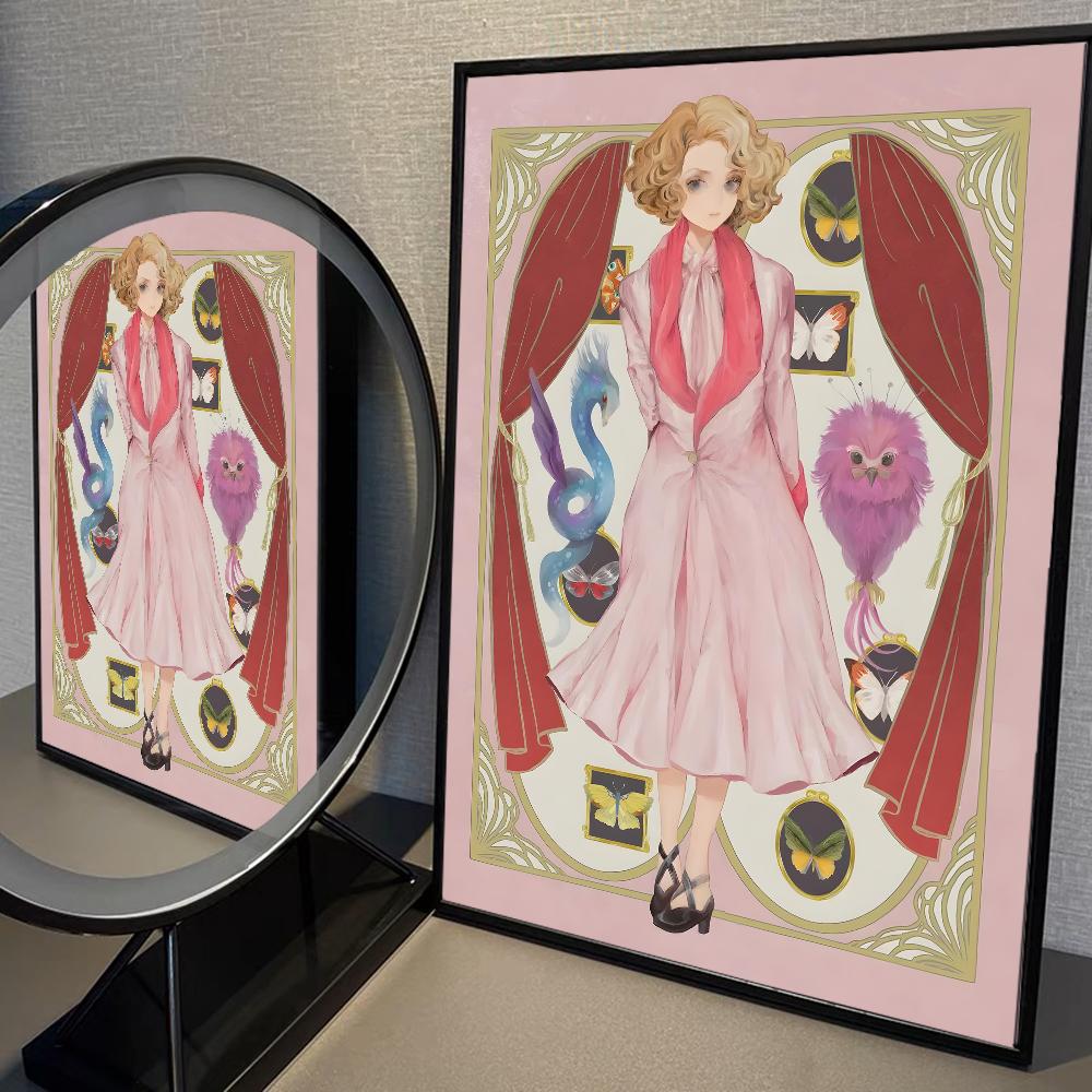 Волшебный мир Yume Fantasy Anime Whitepaper Poster HD Quality Poster Wall Art Painting Wall Decor в кабинете