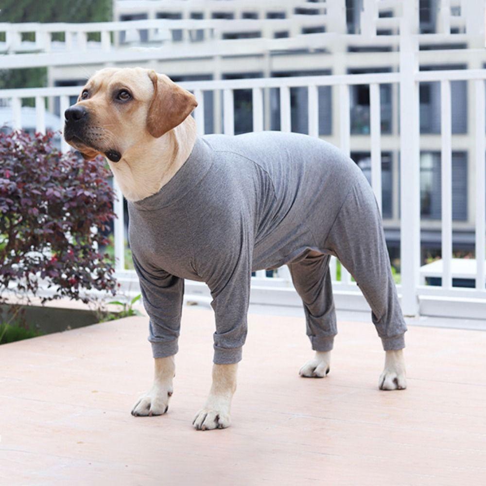 Эластичный физиологический костюм для собаки Мягкий дышащий восстанавливающий костюм для собаки Пижама для собаки Успокаивающая рубашка для собаки Четвероногая одежда для собаки