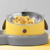 Large Capacity 3 In 1 Cat Bowl Protection Neck Dog Water Dispenser Pet Food Container  for Home
