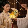 Cartoon Mid-Autumn Festival Lantern Wood Lantern DIY Material Package  Party Decoration