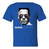 Футболка Marc Anthony Синяя с коротким рукавом Все размеры