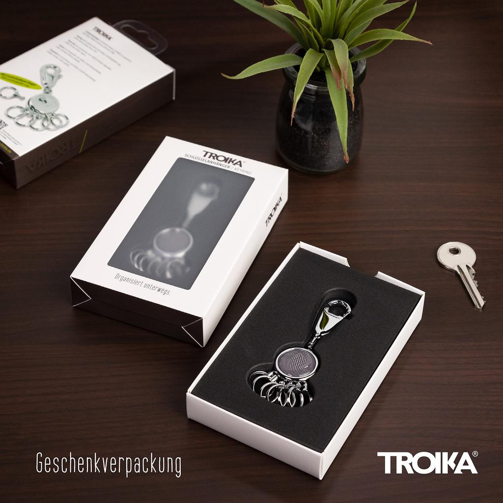 Кольцо TROIKA Key Black Vision, #KYR01/A161