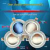 72-core high-frequency voice coil with 72.2mm pole component, round flat wire - speaker coil audio repair accessory.