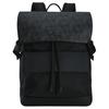 Новый тканевый рюкзак Сумка для ноутбука Большого размера Мужской Черный F13M528102F
