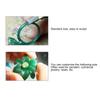 Wax Ring Tube Green Wax Tube Flat Side Jewelry Ring Making Engraving Tool AccessoryT-1062E