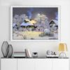 5D Diy Diamond Painting Winter Cabin Cross Stitch Set Full Diamond Embroidery Mosaic Art Picture of Rhinestones Decor Gift