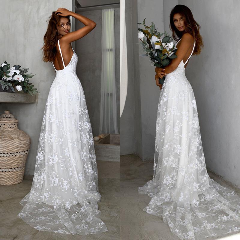 Сексуальная кружевная юбка с v-образным вырезом, цельная камзол, элегантное длинное вечернее платье