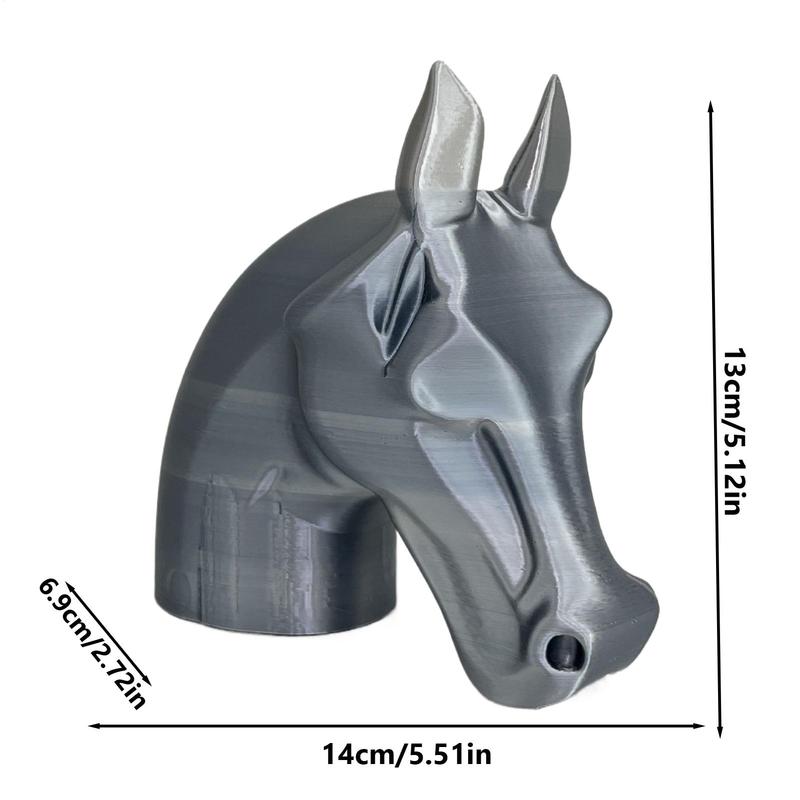 Trailer Hitch Dust Cover Exterior Decorative Horse Head Caps Trailer Hitch Receiver Cover For Cars Sedans Trucks Road Trips
