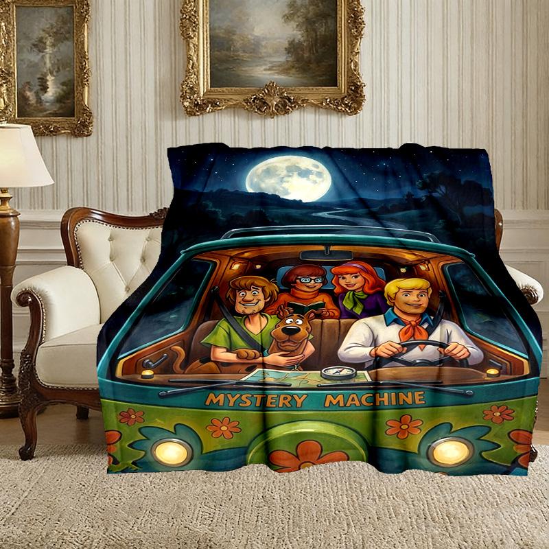 SCOOBY-DOO Blanket, Valentine's Day, Halloween, Thanksgiving Gift Blankets, Home Blanket for Bed and Couch Use