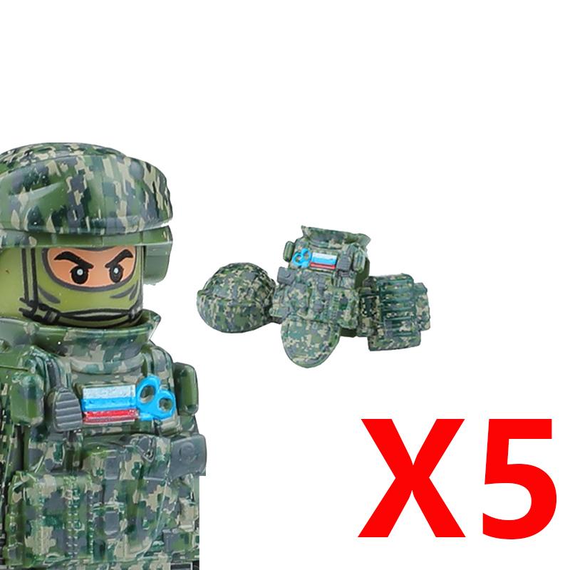 Военная Россия Спецназ SWAT Строительные блоки Немецкий KSK Полиция Города США Армия Штурмовик Фигурка Оружие Кирпичные Игрушки