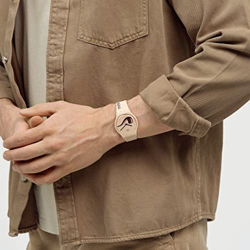 Swatch La Trahison des Images by Rene Magritte New Gent Biosourced Watch SO29Z124