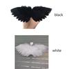 White Black Hanging Ornements Wing  Props Valentines Day Angel Wing Doll Clothes Wing Mini Feather