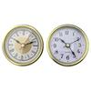 Classical Antique Clock Head Mechanism 65mm ABS Clock Insert with Arabic or Roman Numerals for DIY Wall Clock Repair
