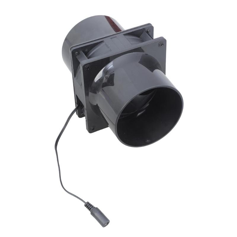 Высокопроизводительный вентилятор 12В для вентиляции со съемным корпусом из АБС-пластика для гроутентов, охлаждения серверов и DIY-применений