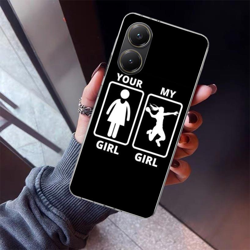 Handball Sport Phone Case For Xiaomi Poco X7 X6 X5 Pro F7 Ultra Redmi 15C 15 13 13C 12 12C 10 10A 10C 9 9A 9C 9T Shell Poco X7 X
