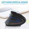 Вертикальная компьютерная мышь с беспроводной зарядкой пяти поколений, левая компьютерная мышь, беспроводная мышь, левая мышь